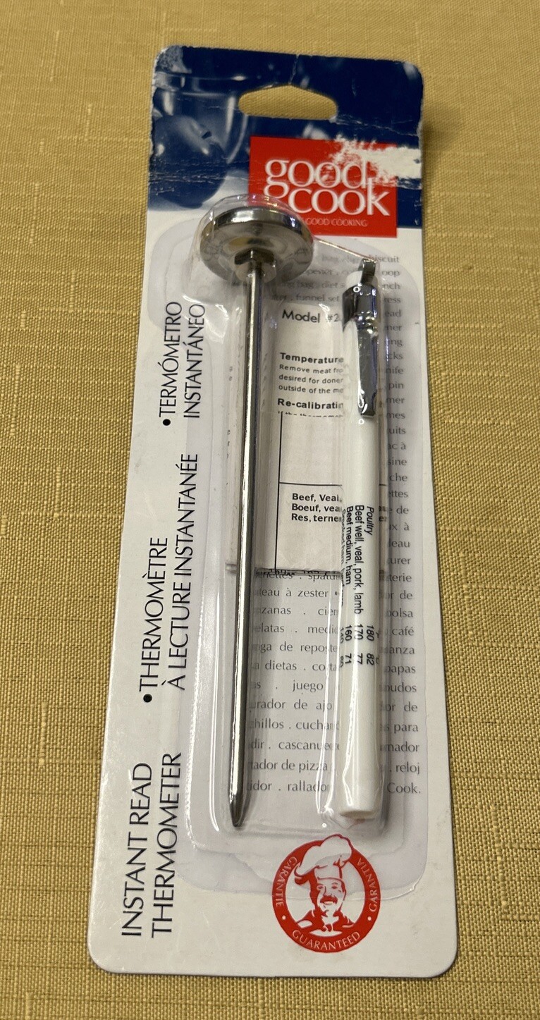 Good Cook Precision Instant Read Thermometer Protective - 25110 -Free Shipping -