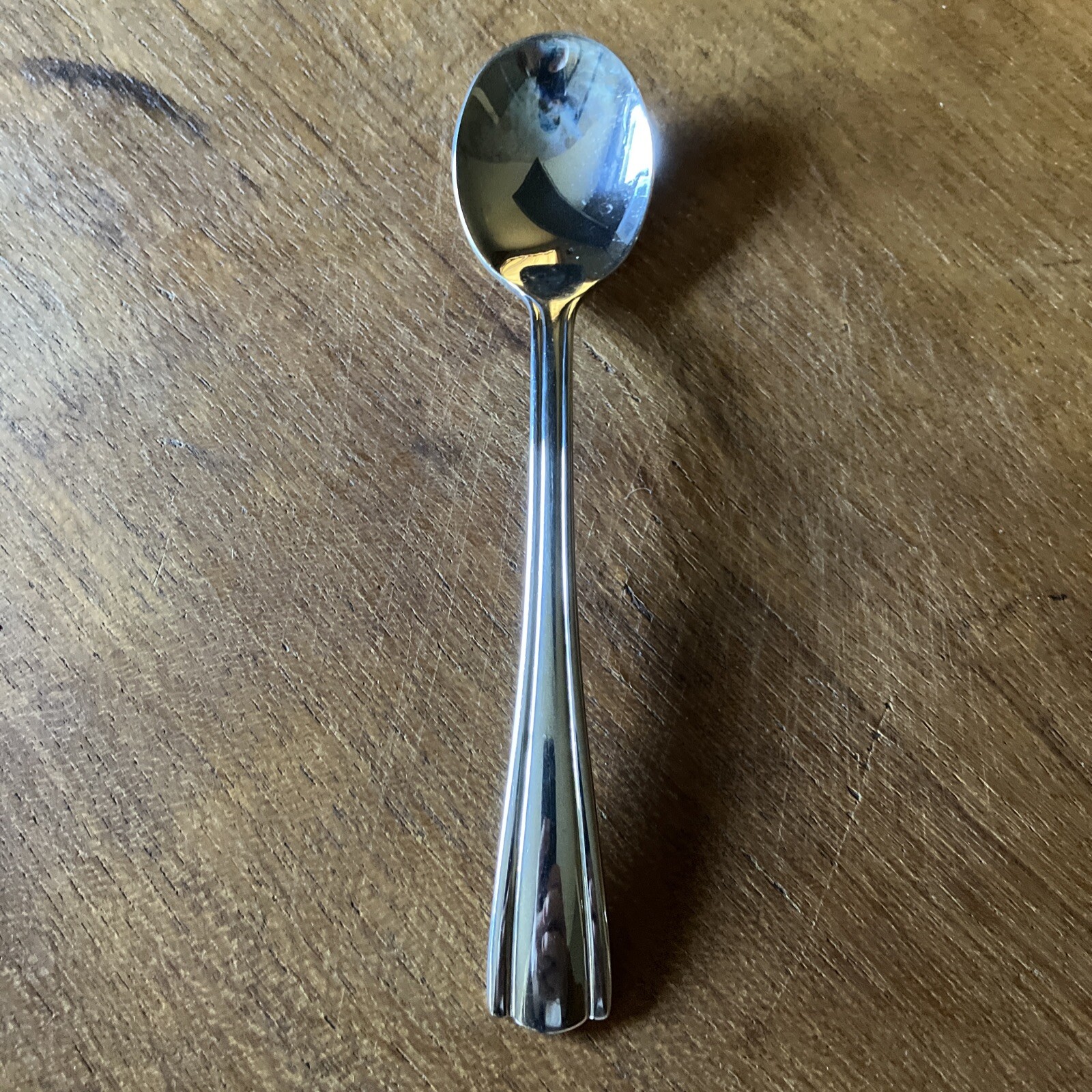 Elana by  Hampton Silversmiths  18/10 Stainless   1 Sugar  Spoon   6 5/8"