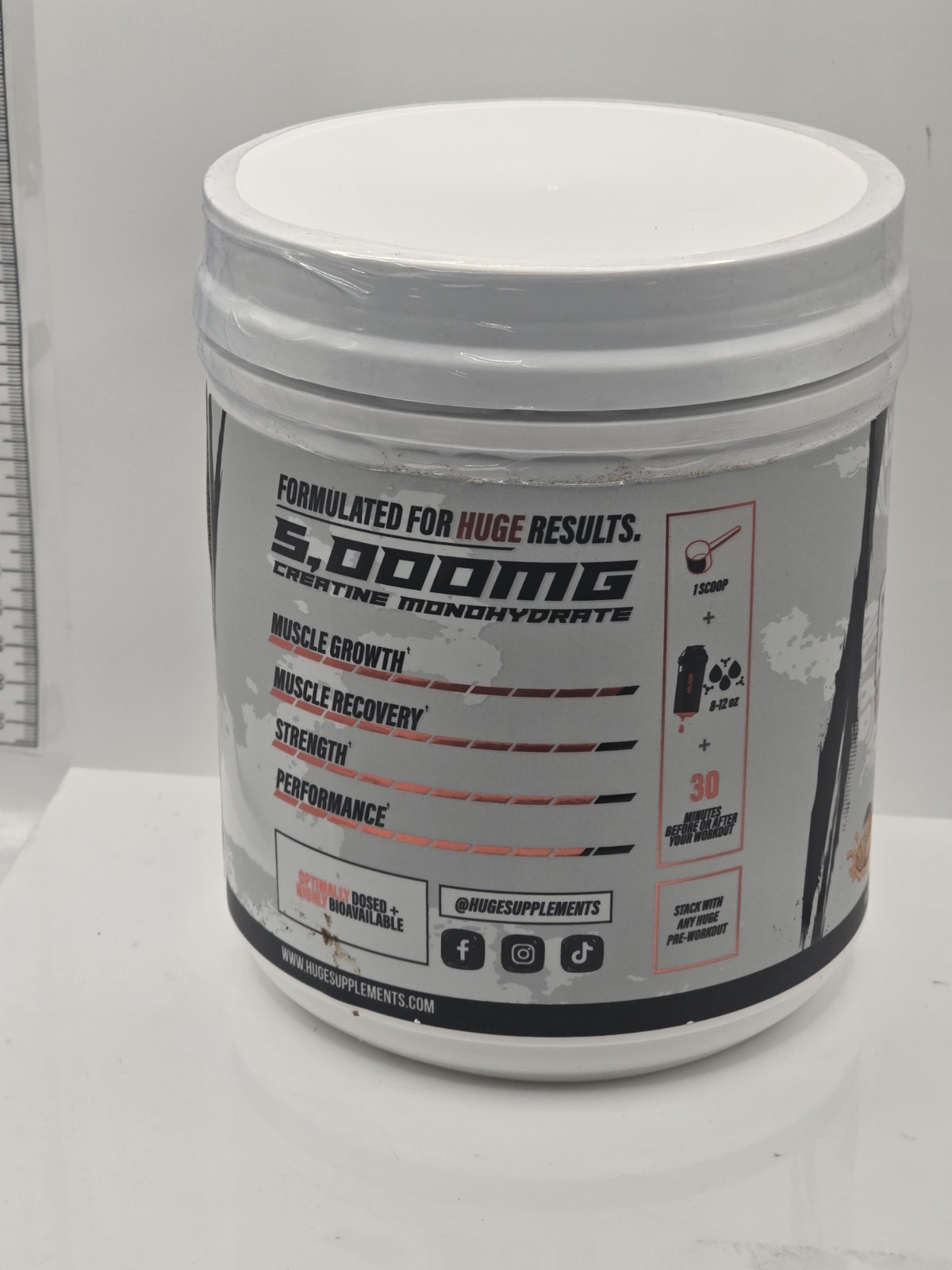 100 Servings Mango Pure Micronized Creatine Monohydrate Powder 3rd Party Tested