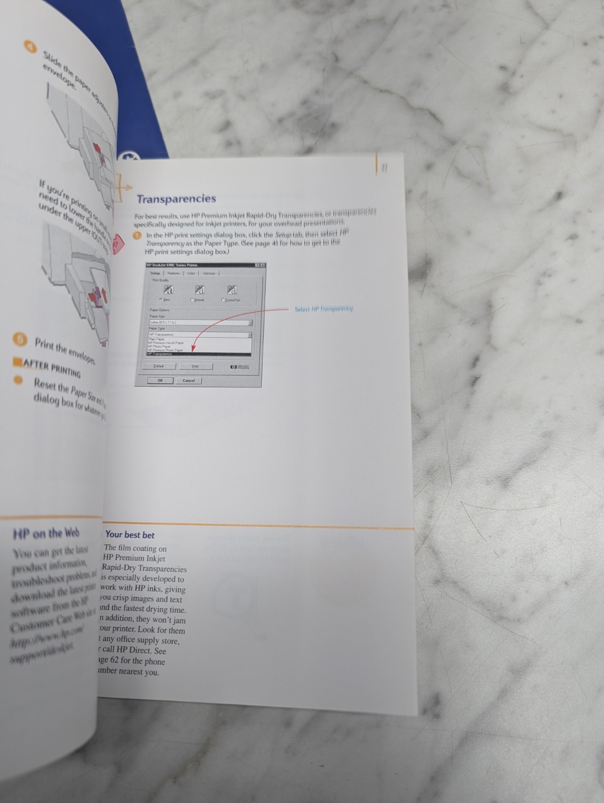 HP DeskJet 695C/697C Series Printer User's Guide Manual Hewlett Packard