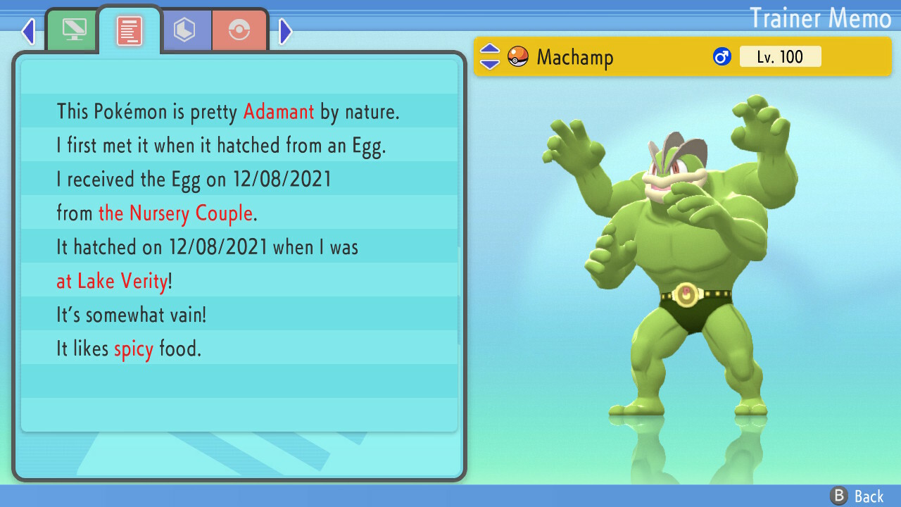 Shiny Machamp 6IVs Pokemon BDSP
