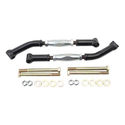 QA1 5284, Pair Trailing Arm Brace Rear for GM A-Body 1968-72 Tubular Bolt-On