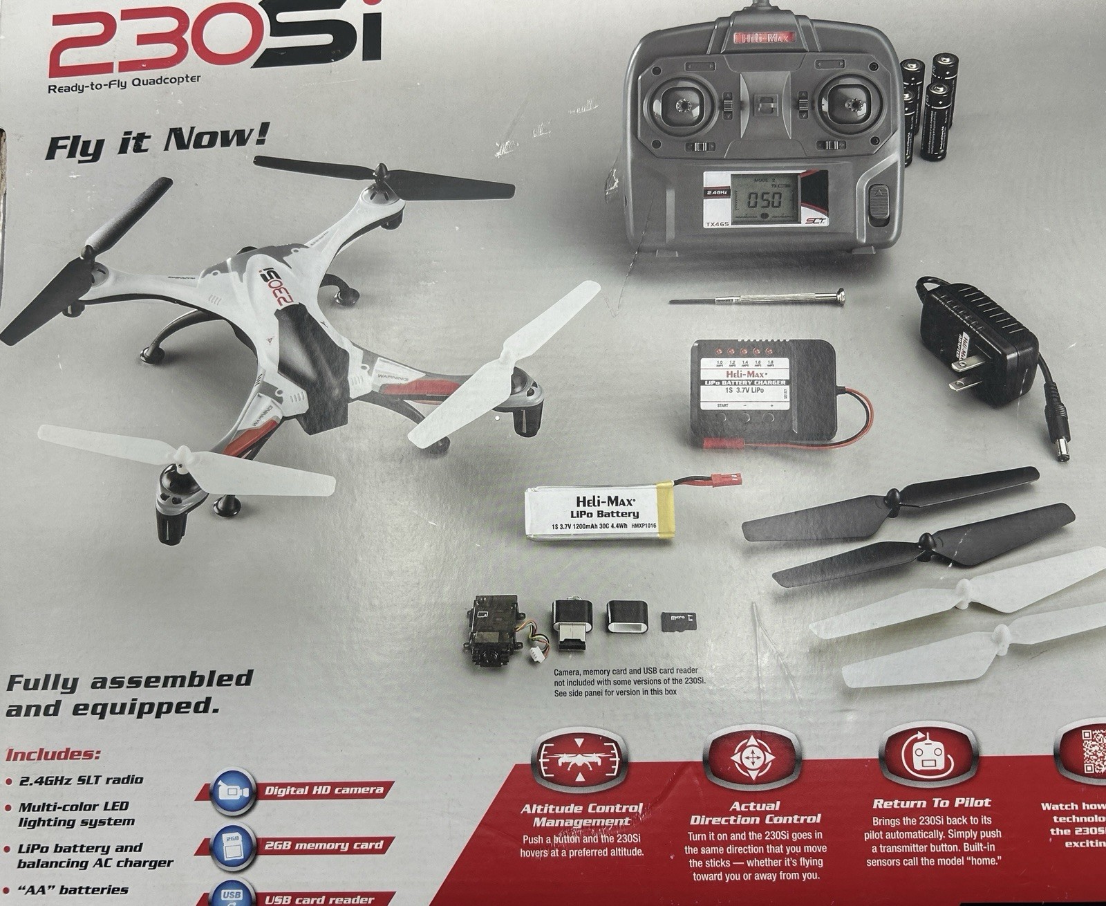 Heli-Max 230Si Ready To Fly NOS in Box