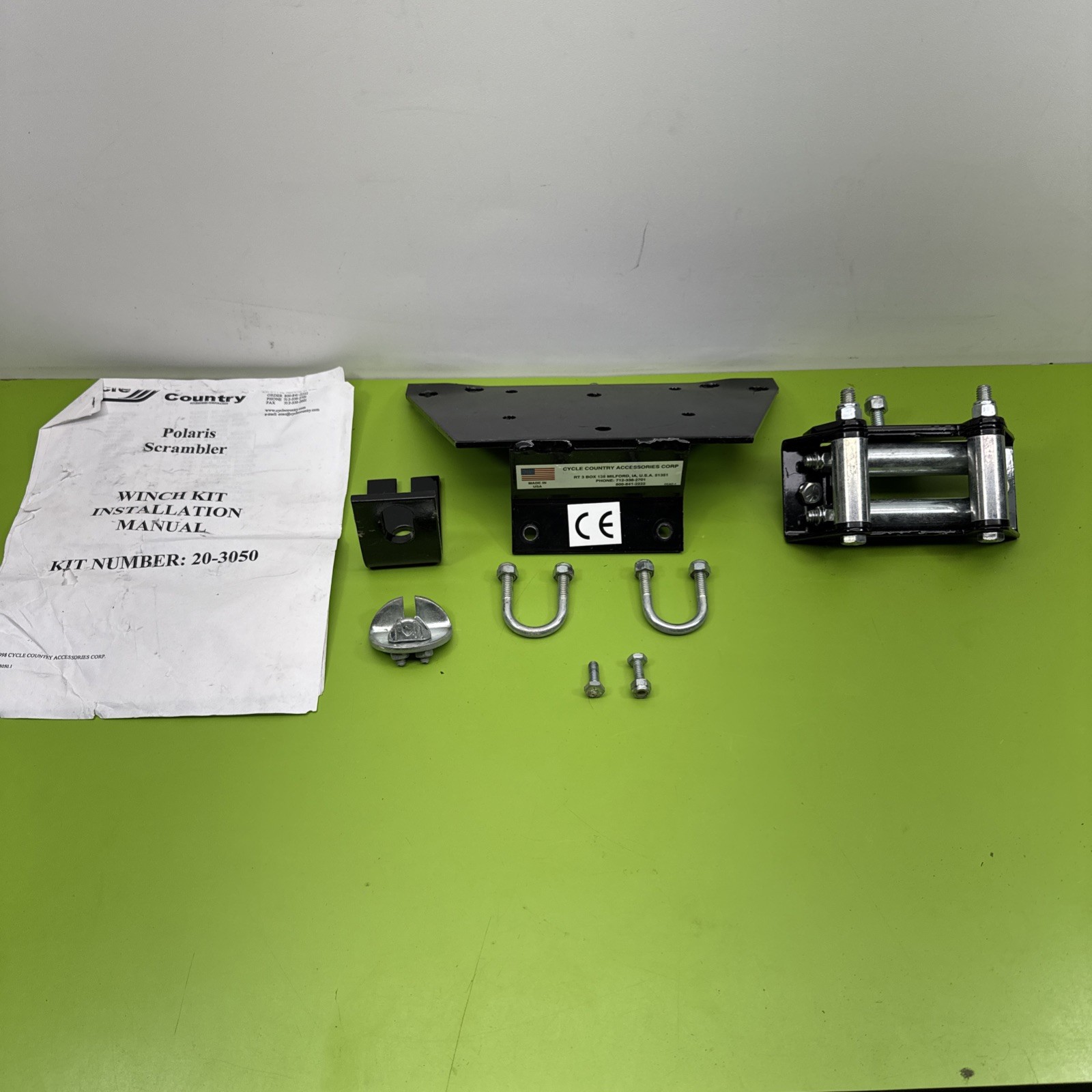 Polaris Scrambler Cycle Country Winch Mount Kit 20-3050