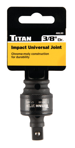 Titan 48130 Impact Socket Universal Joint 3/8-Inch Drive
