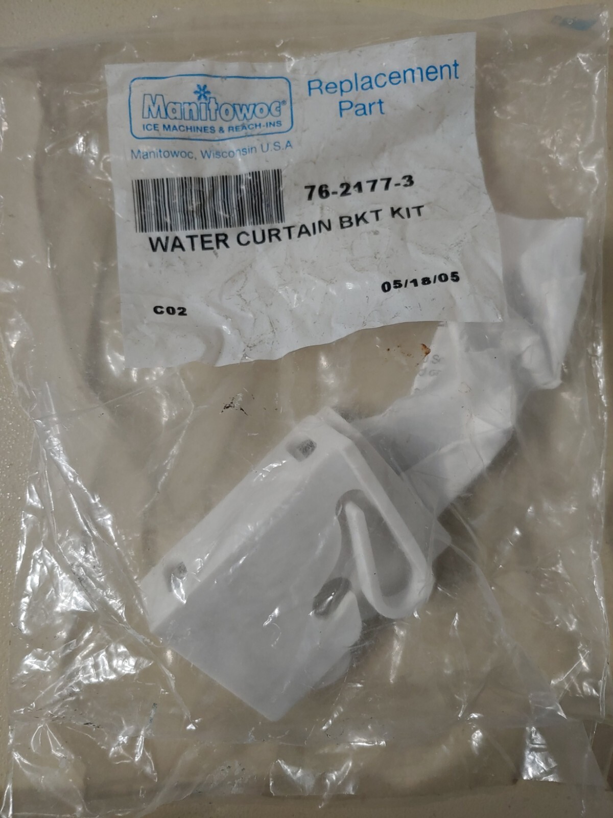 MANITOWOC 76-2177-3 WATER CURTAIN BKT KIT