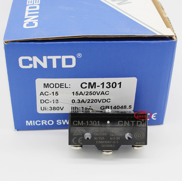 10PCS NEW CNTD CM-1301 CM1301 MICRO SWITCHS  FREE SHIPPING BRAND *CNT