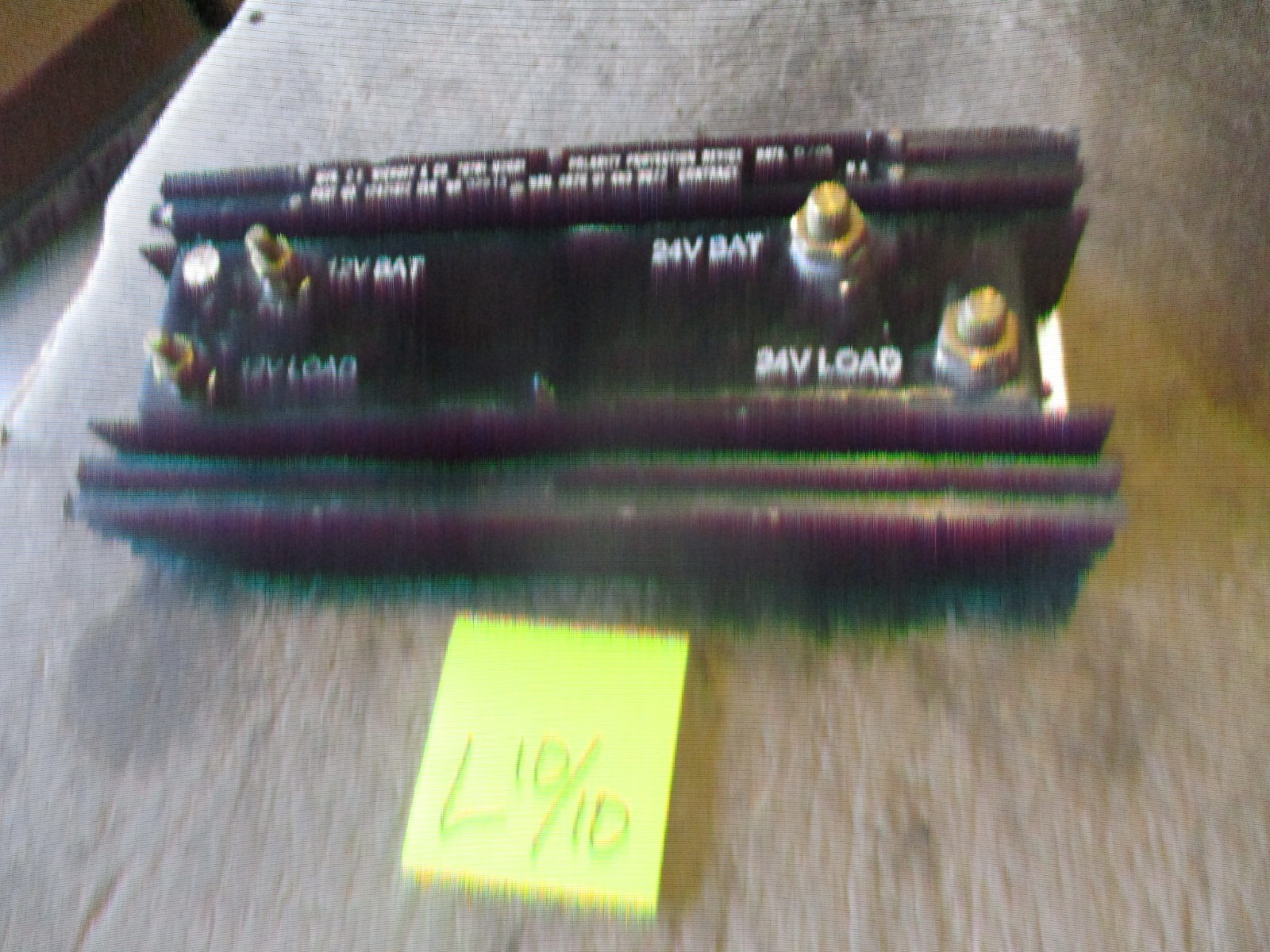 NOS Niehoff Polarity Protection Device 5920-01-463-9922, Major Scrapes & Dings