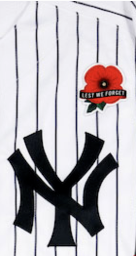 MLB Lest We Forget Patch Memorial Day MLB Baseball For Jersey iron on patch