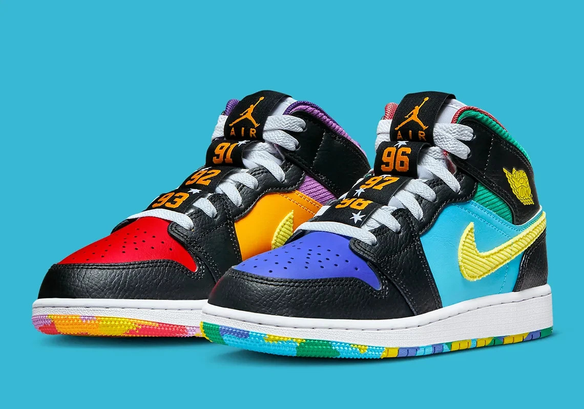 Jordan 1 Mid 'Championships' FD1317-007 Men's Size US 7-12