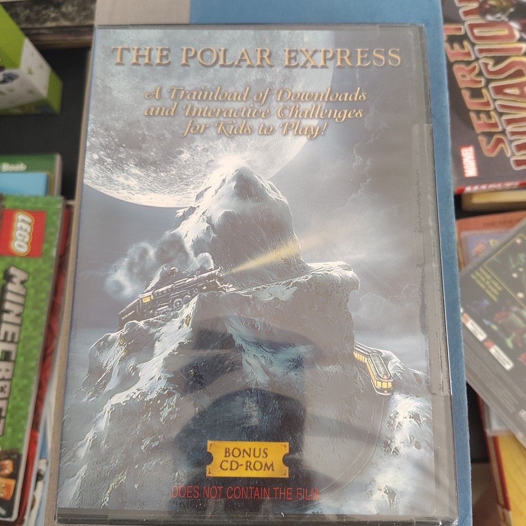 The Polar Express Bonus CD-ROM *Does Not Contain the Film* Kids Interactive NEW