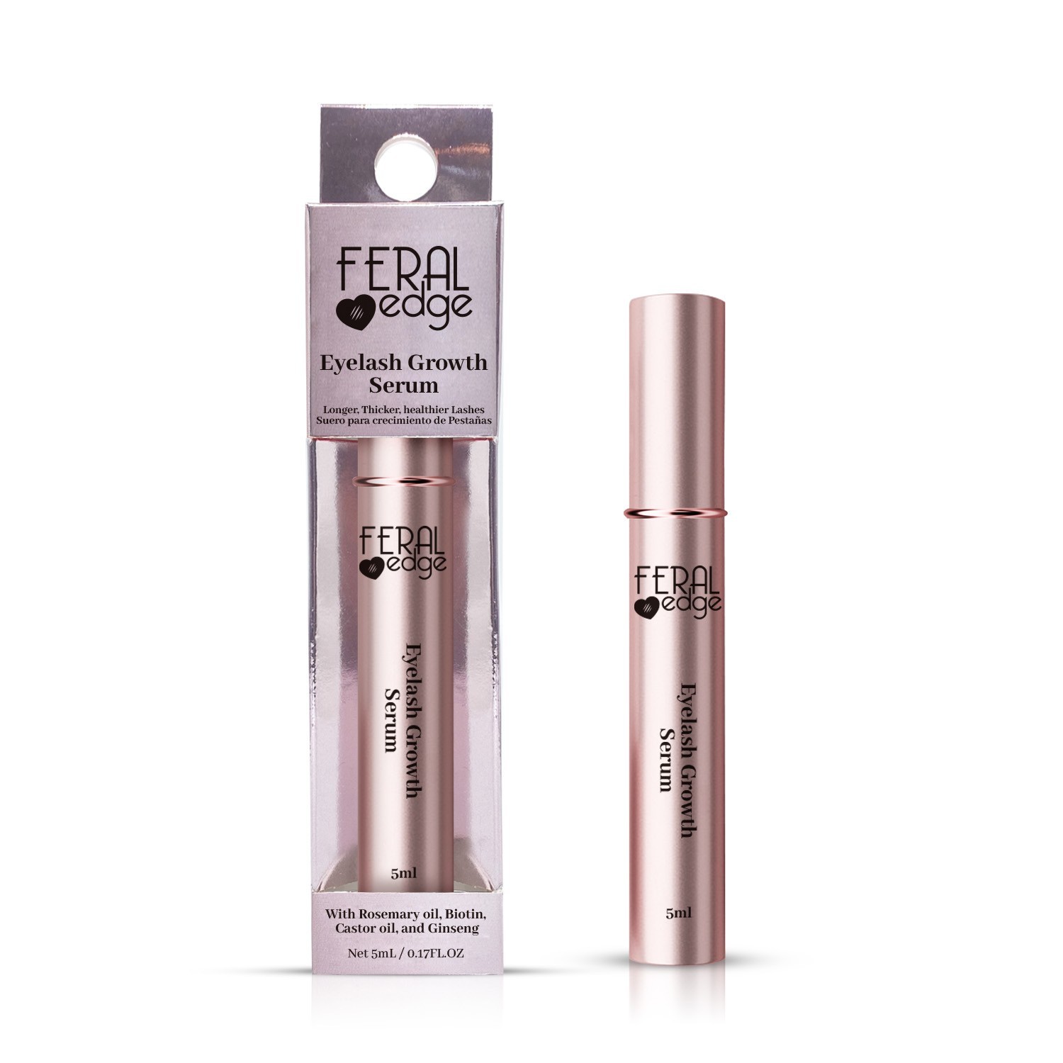 NEW EYELASH GROWTH SERUM WITH BIOTIN, CASTOR OIL,GINSENG AND ROSMERY OIL