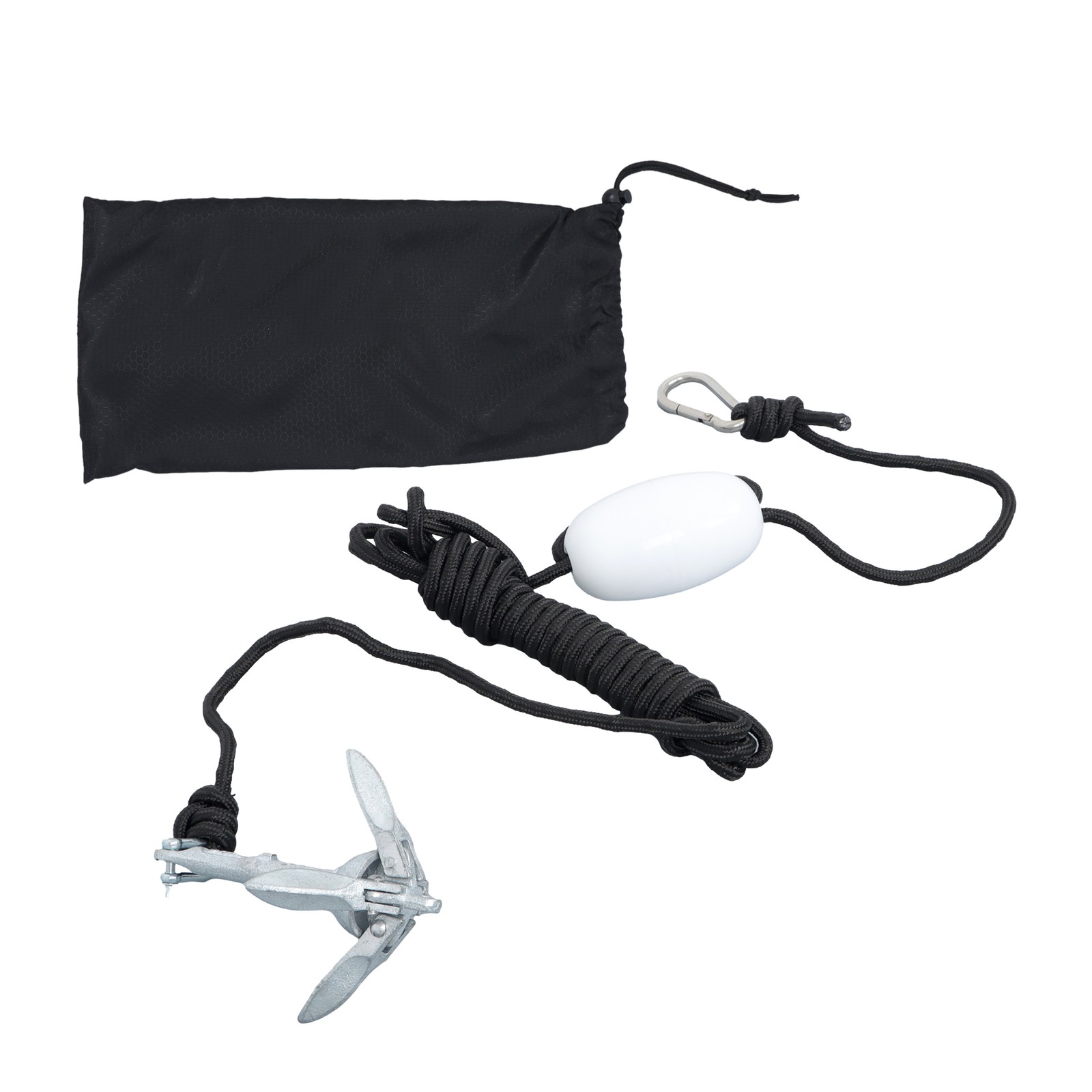 Folding Grapnel Anchor Kit For Marine Kayak Kayaks Canoes Paddle Board 1.5lb