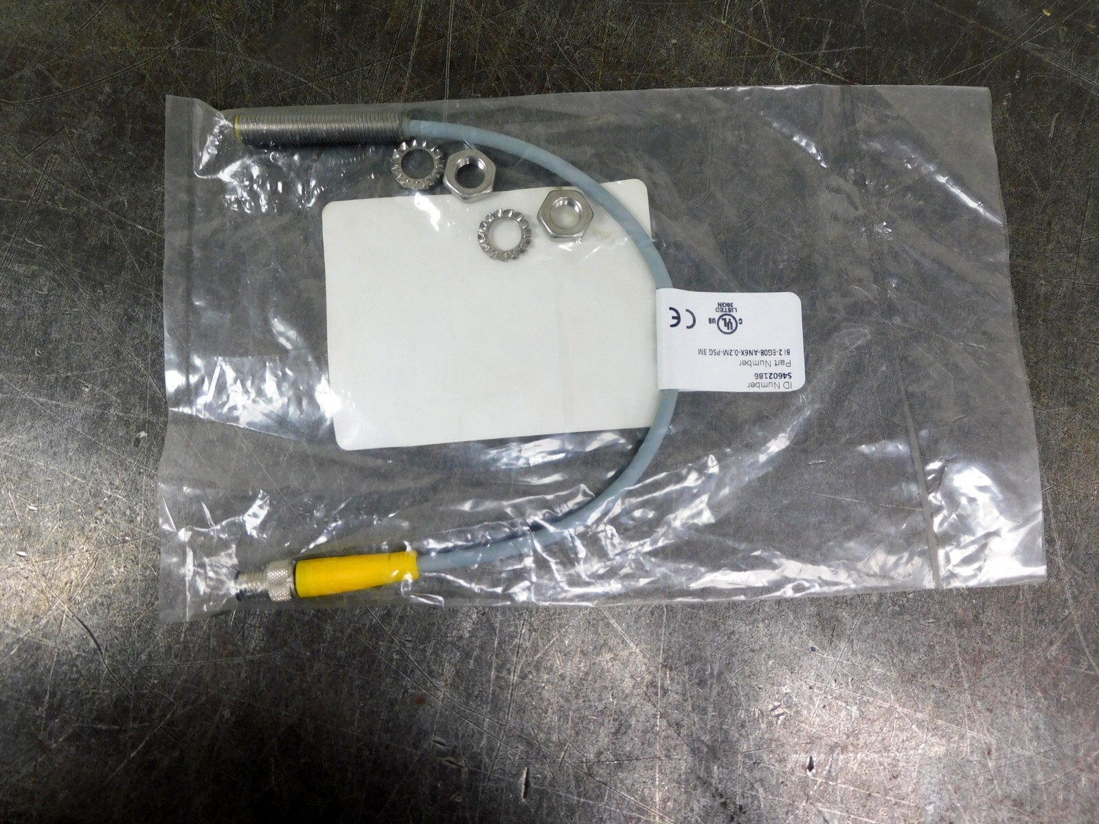 TURCK BI2-EG08-AN6X-0.2M-PSG3M Proximity Sensor, Embeddable, 3-wire