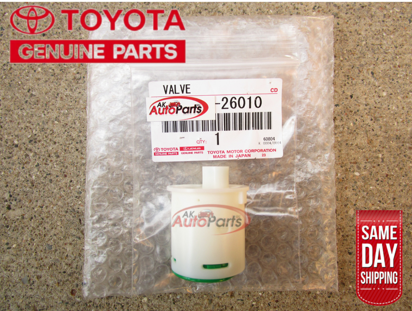 FITS: 93 - 02 TOYOTA COROLLA FUEL CUT OFF VALVE OEM BRAND NEW