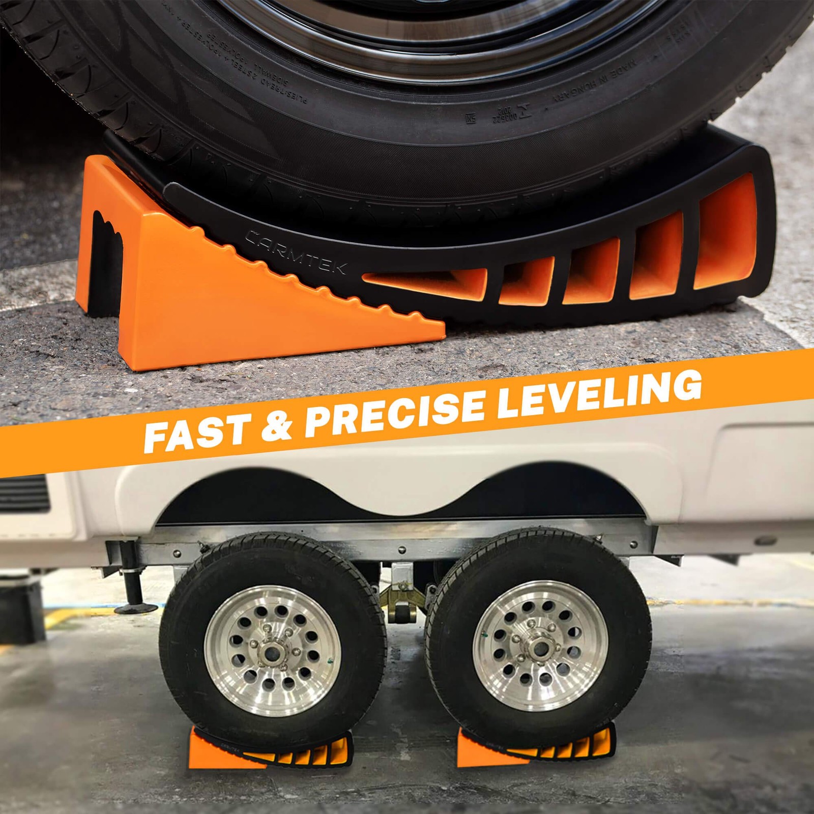 CARMTEK RV Leveler 2 Pack Curved