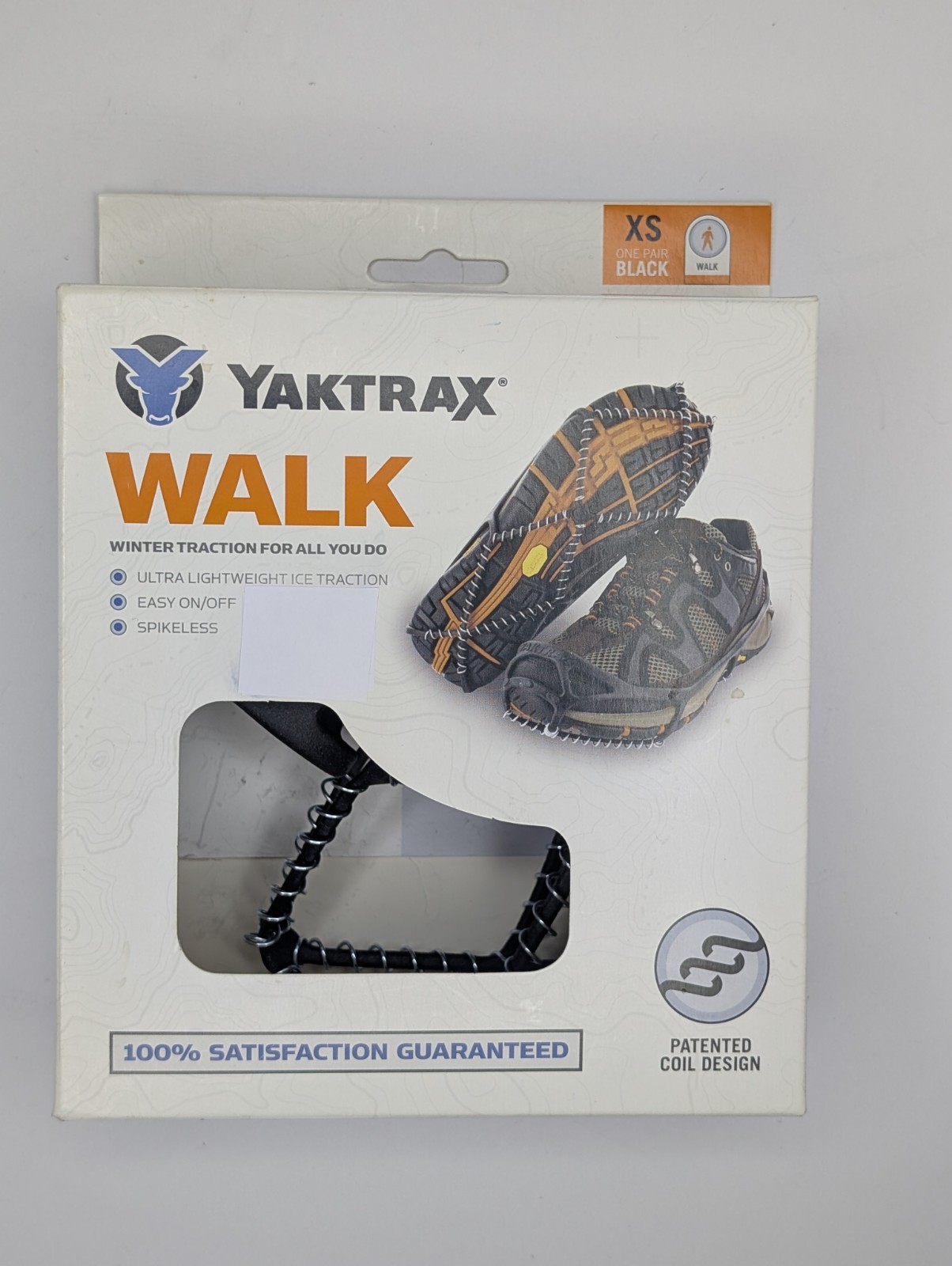 YAKTRAX SLING ADULT UNISEX XS WALK COIL LINK LIGHTWEIGHT WINTER ICE NEW NIB