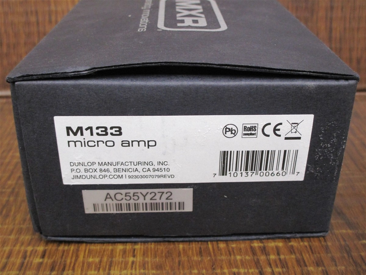 DUNLOP MXR M133 Micro Amp Analog NEW OB