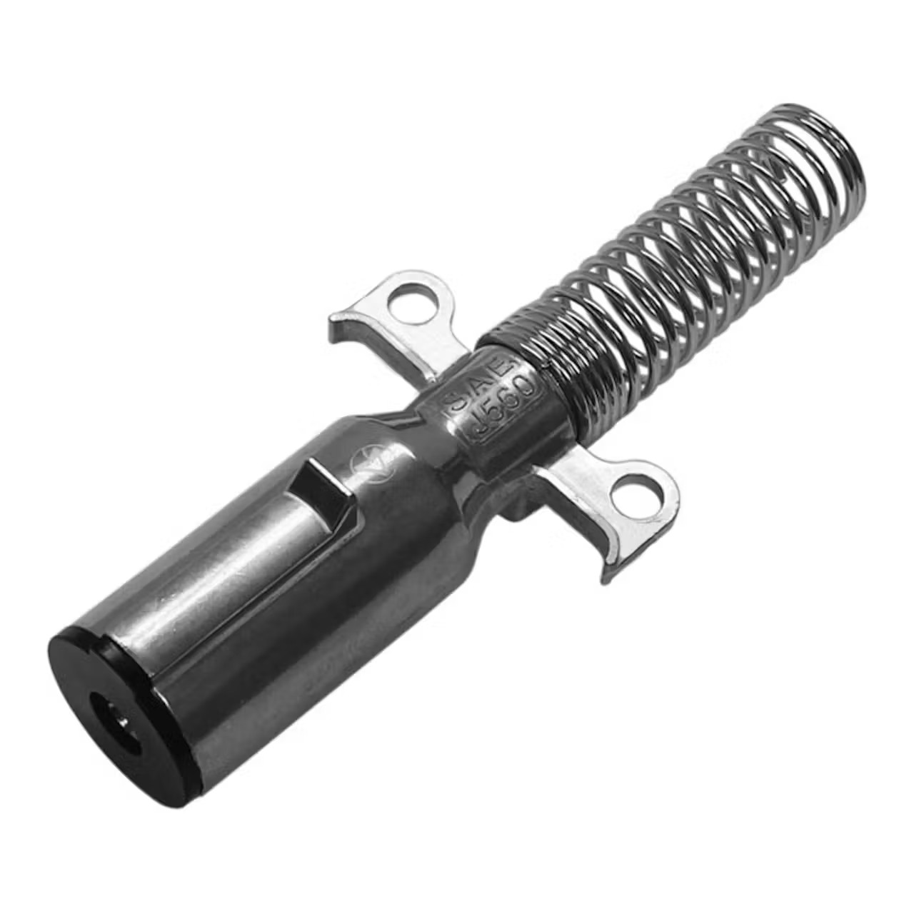 Automann Single Pin Piper Plug Assembly Heavy Duty Electrical Trailer Plug