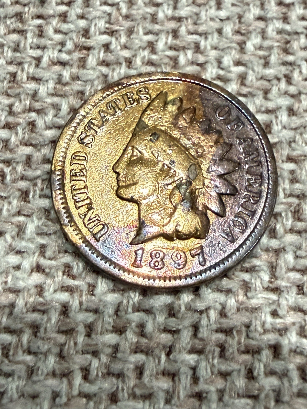 1897 Indian Head Penny