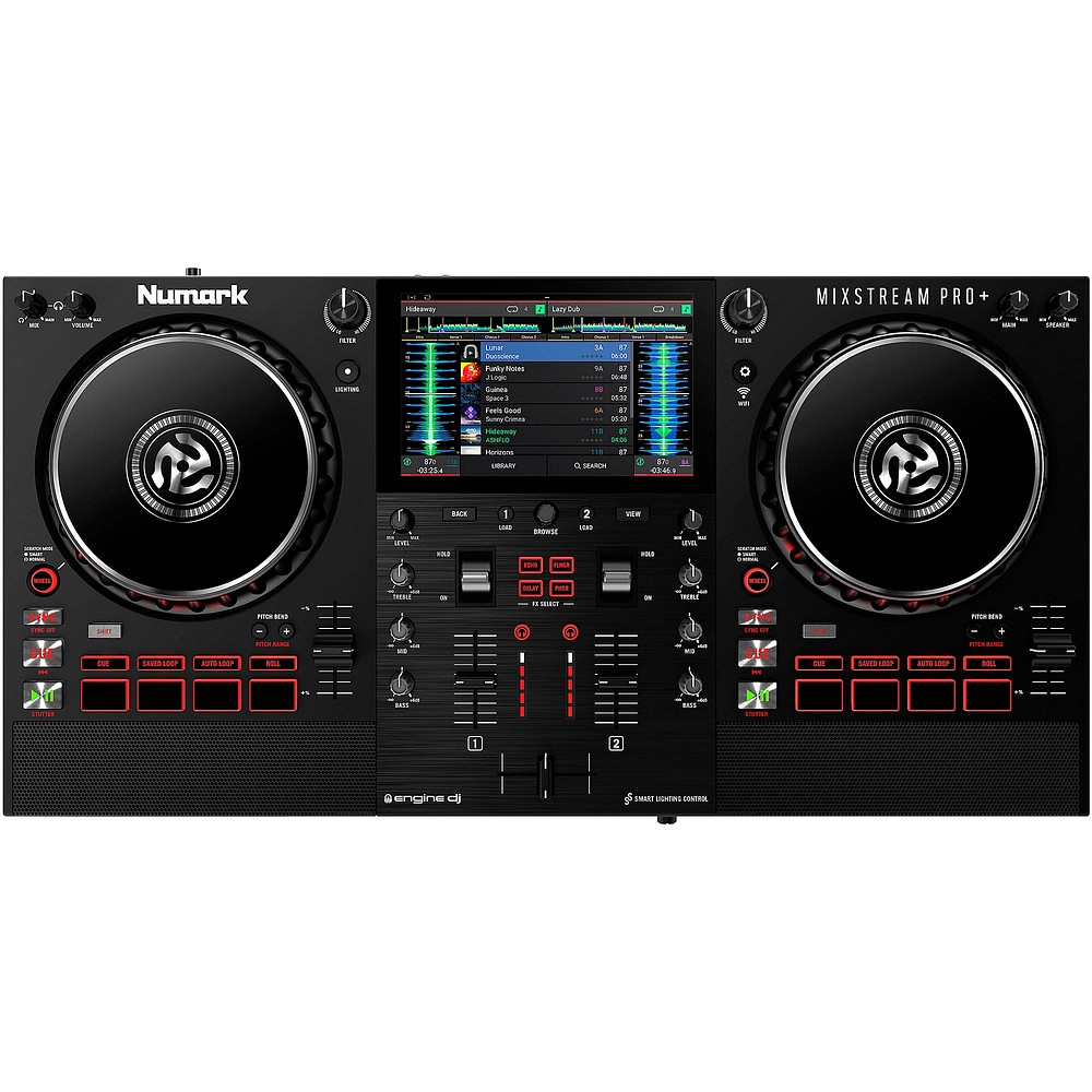 Numark Mixstream Pro + AllInOne 2Channel DJ Controller Black