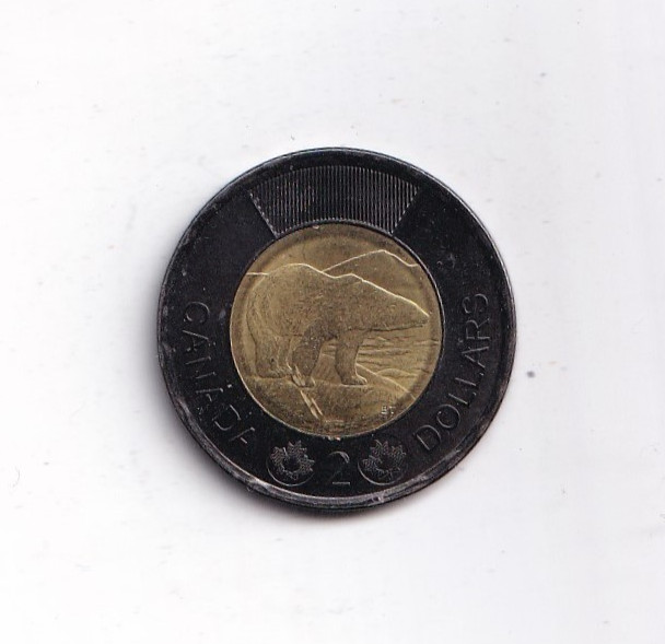 Canada 2 Dollars Black Toonie 2022 Honouring Queen Elizabeth II (N#348667)