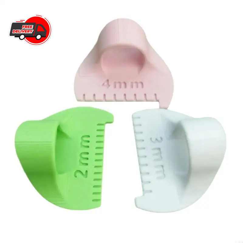 3pcs Sewing Templates, Finger Ruler Quilting & Stitching Aid for Tailoring