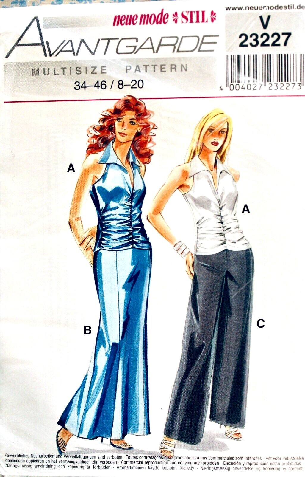 U PICK! Vtg PANTS & SKIRTS Pattern Burda or Neue Mode ~ UC