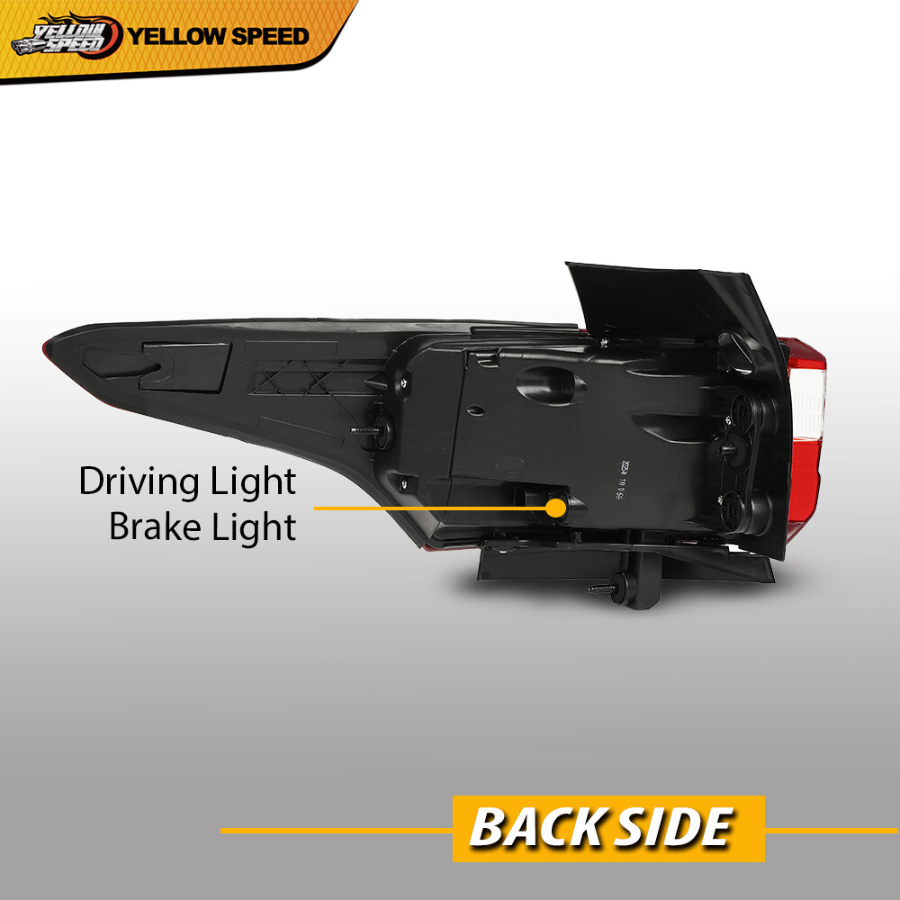 Fit For 18-21 Chevrolet Traverse Passenger Side RH LED Right Tail Light Outside