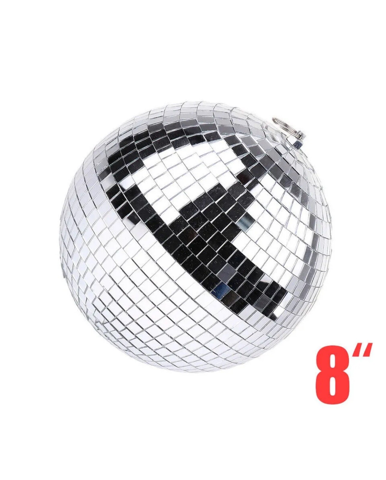 4 Pack Mirror Disco Ballssilver Hanging Party Disco Ball For Party Or Dj Light E