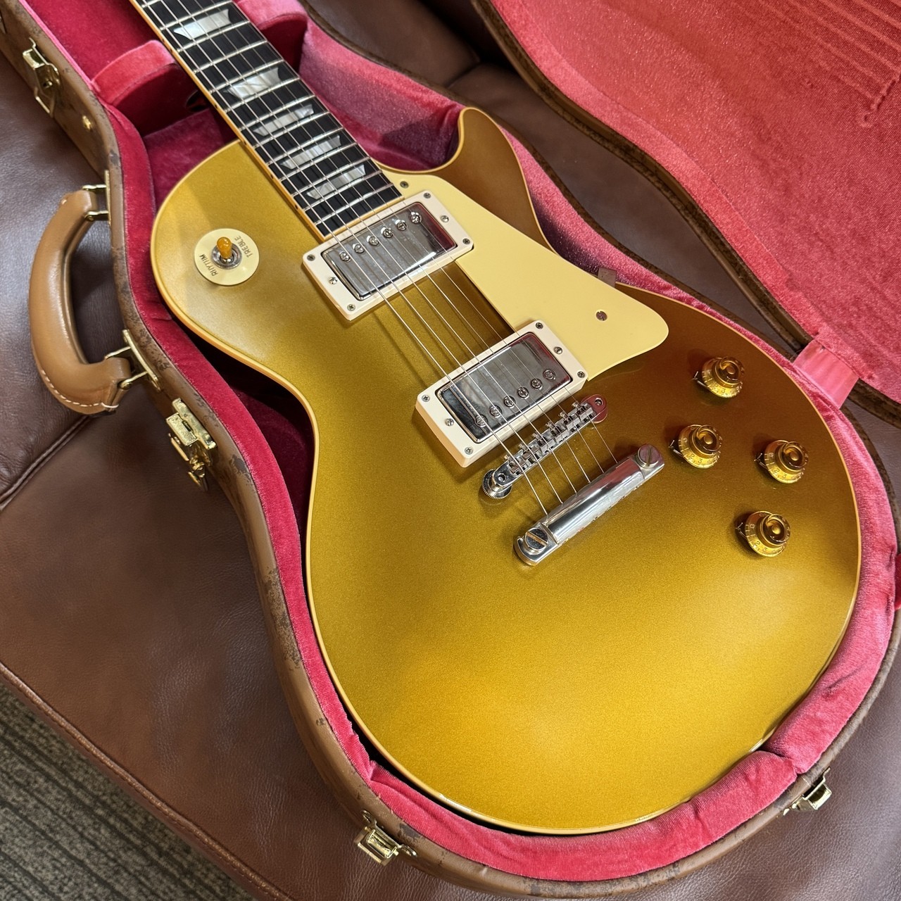 Gibson Custom Shop Historic Reissue 1957 Les Pau Gold Top Dark Back VOS2026 Used