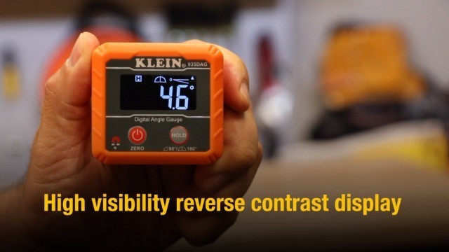 Digital Electronic Level & Angle Gauge - Measures 0-90° & 0-180°, Sets Angles