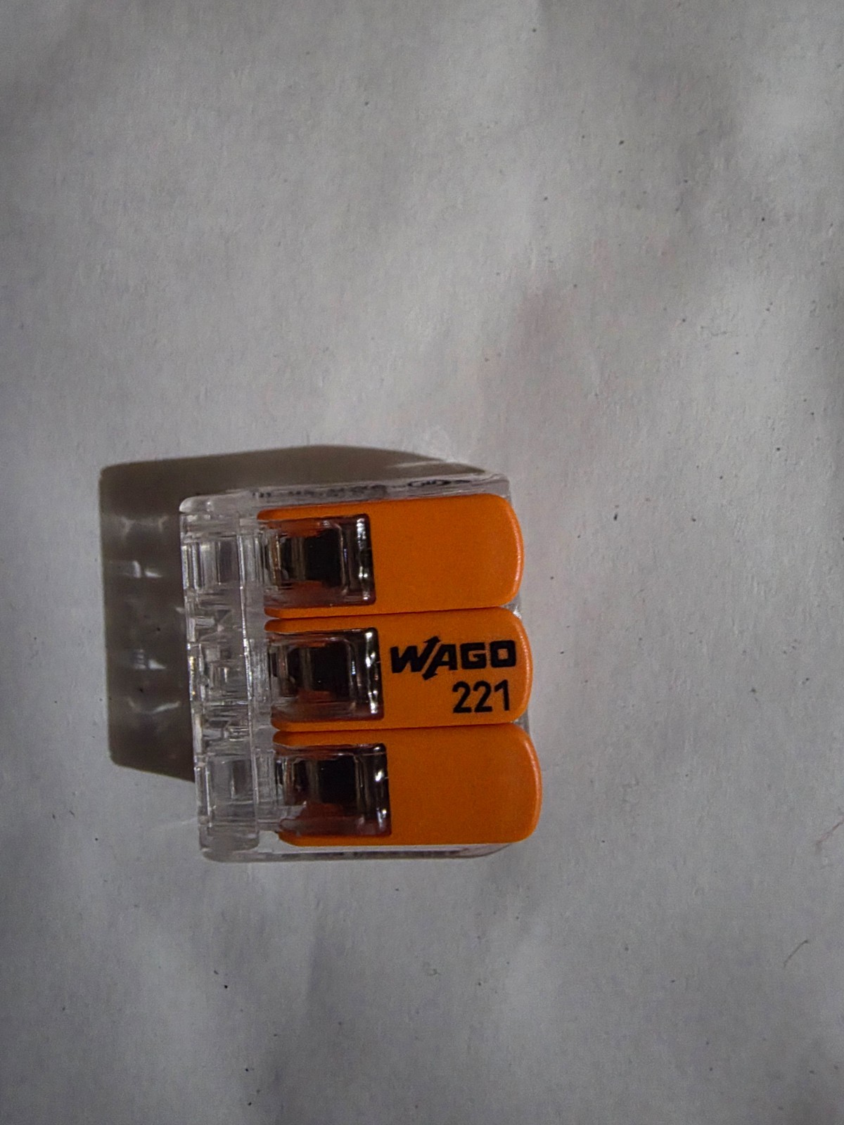 (30 Pack) Wago 221-613 Lever-Nuts 10AWG 3 Conductor Compact Wire Connectors