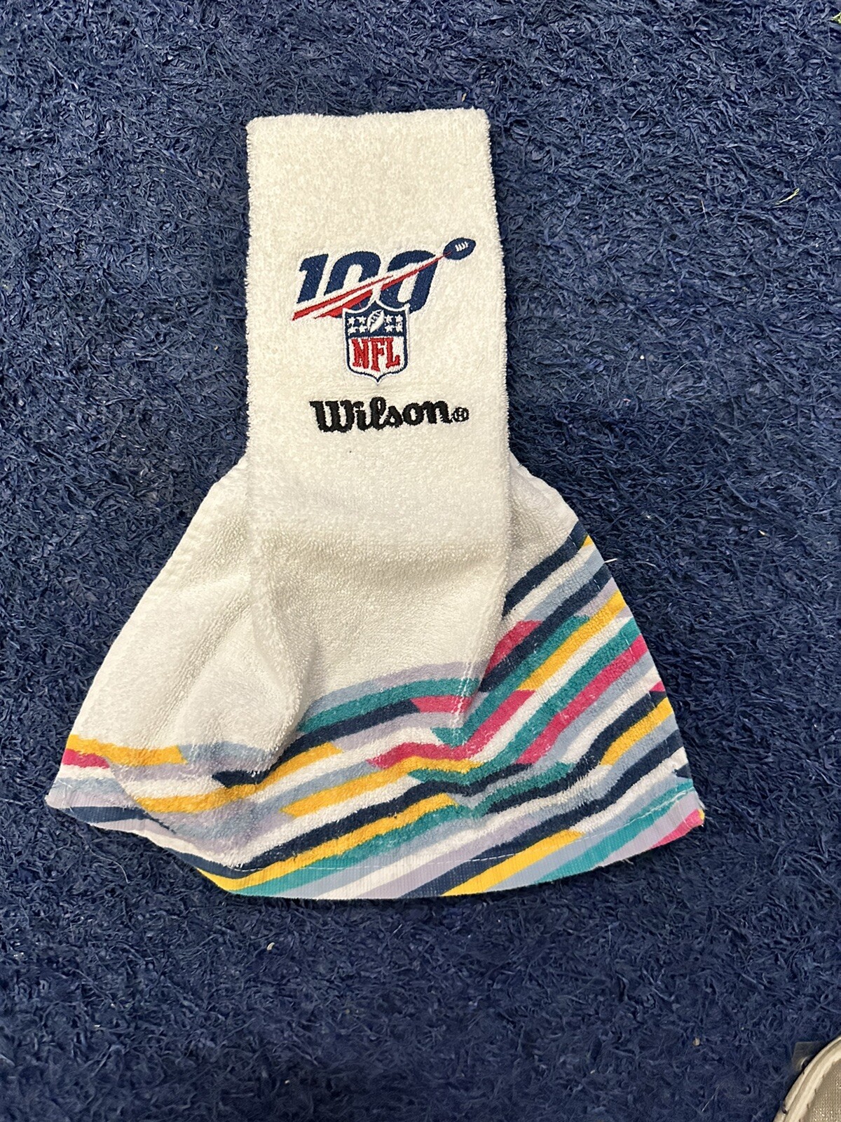 NFL Football Game Hip QB Towel NEW  100th Anniversary WILSON Crucial Catch NEW