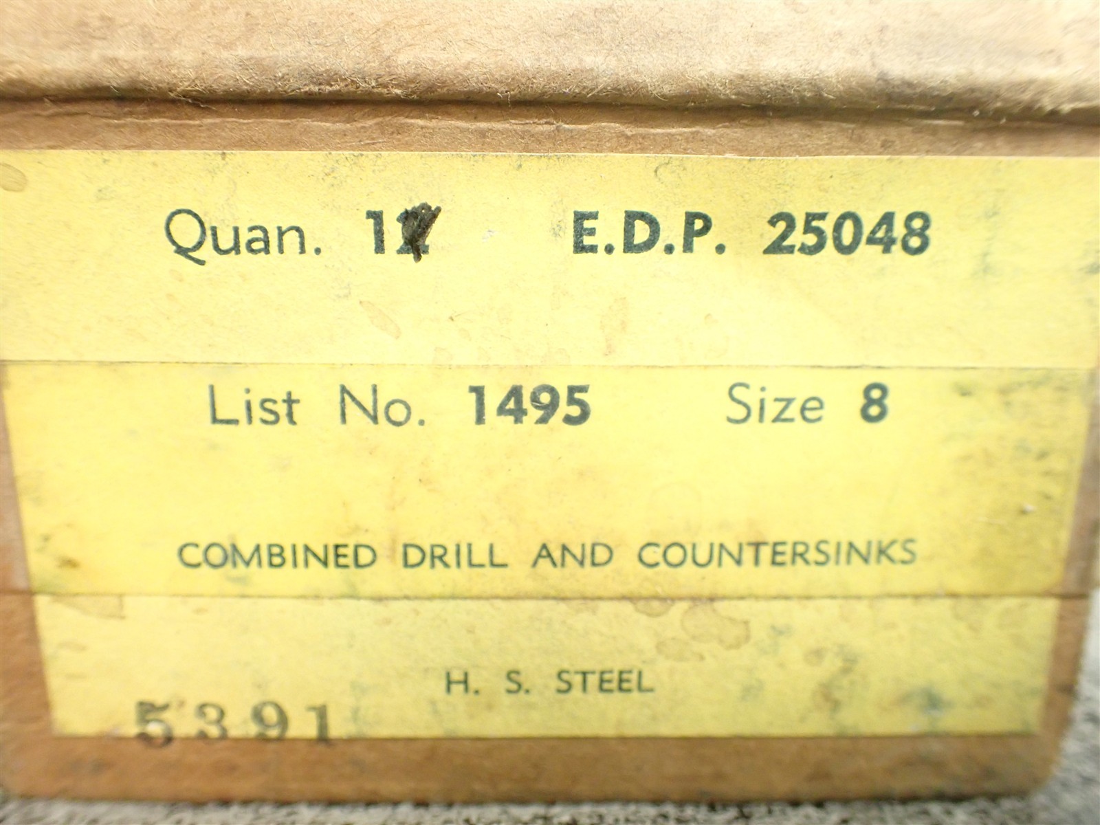 Morse 25048 Size #8 HSS Combined Drill & Countersink (BN465)