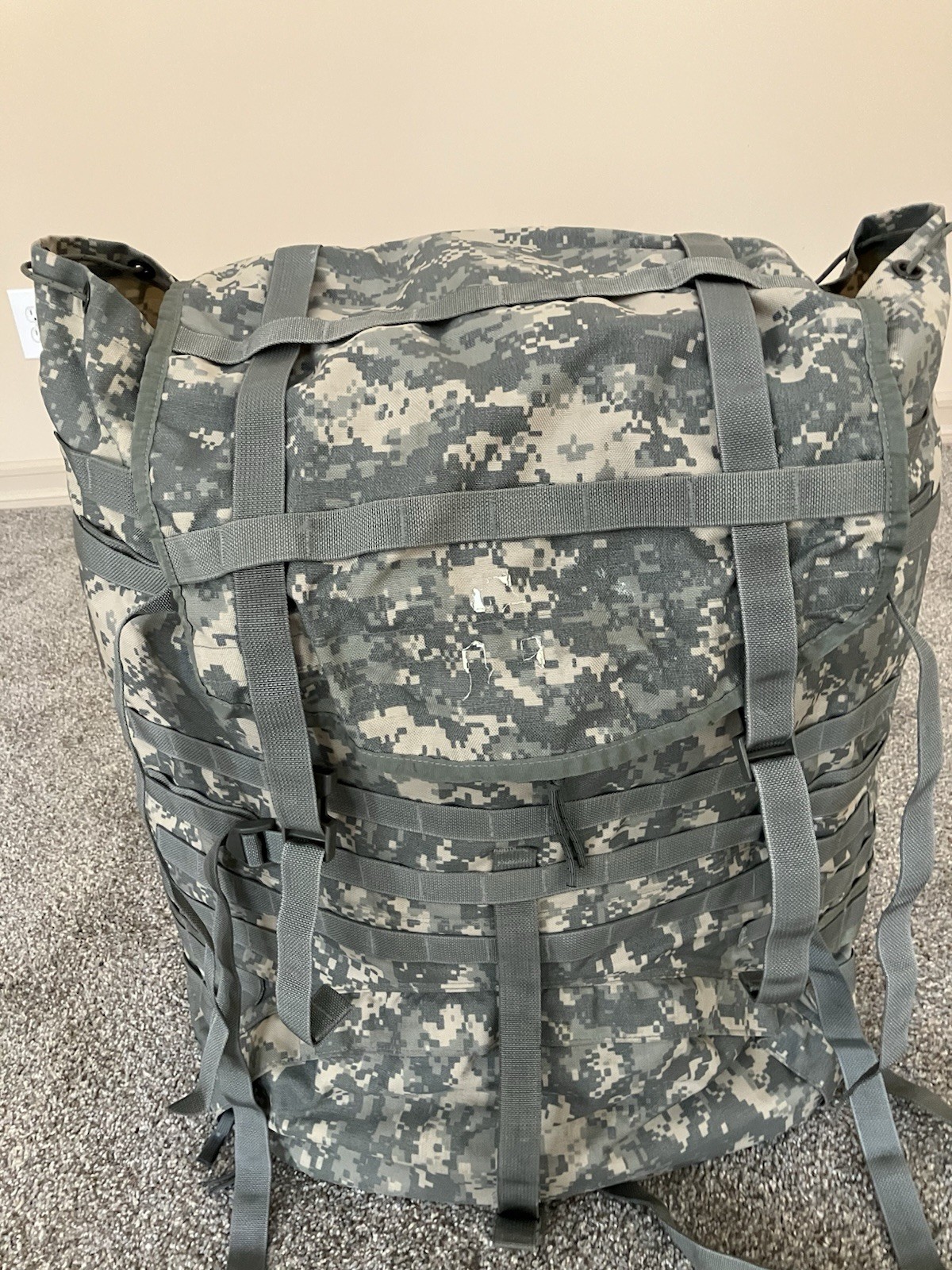 USGI MOLLE II Large Rucksack Field Pack Military Surplus ACU Modular System