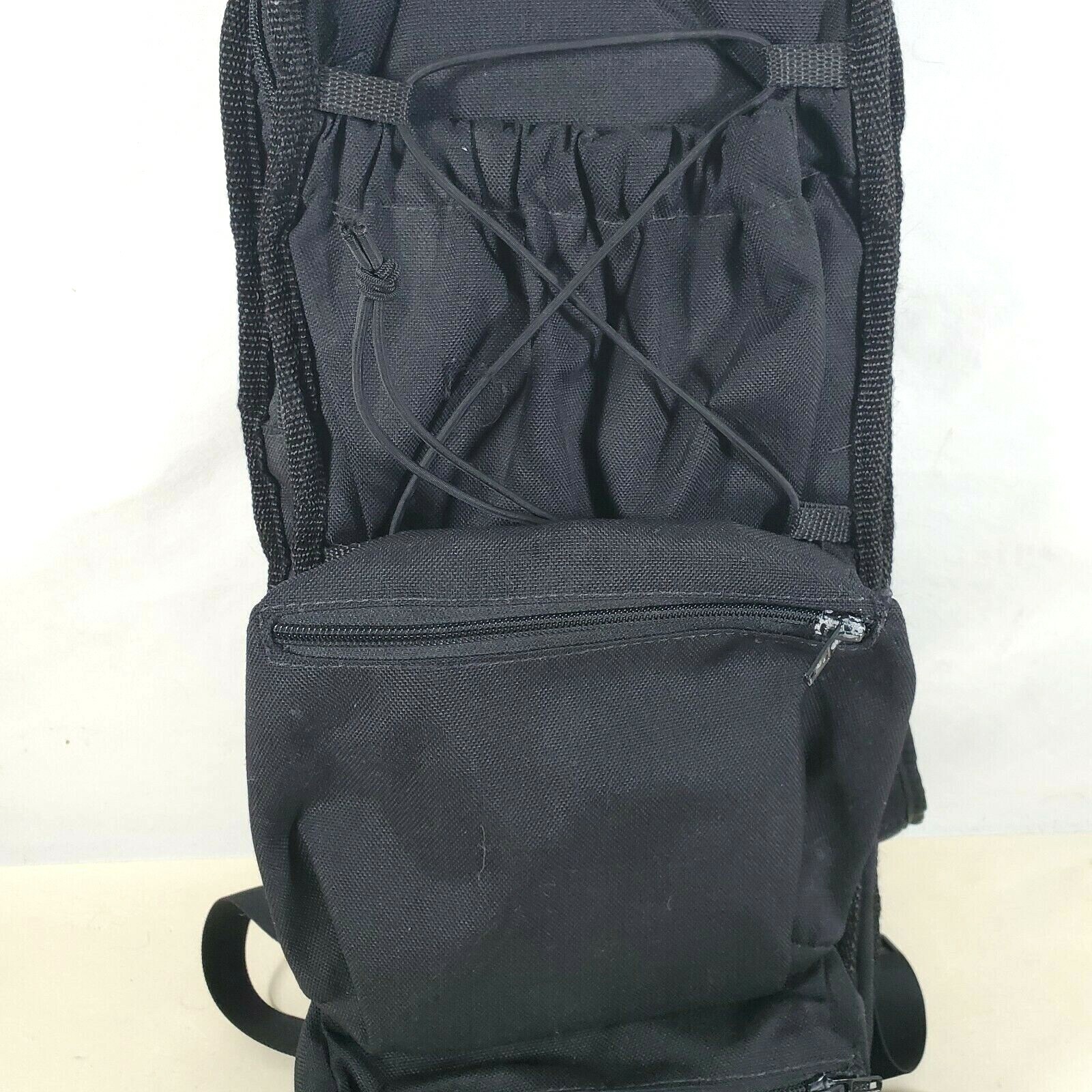 Mac Pac Backpack Black Hydration System Daypack Hiking Camping - No Bladder