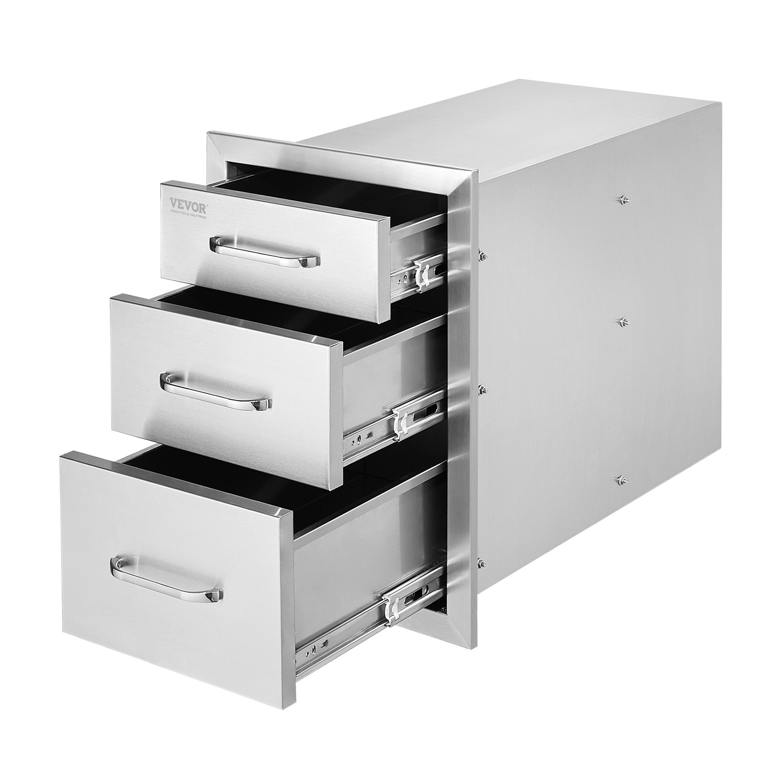 VEVOR Outdoor Kitchen Drawer 20"x14"  BBQ Island Drawer Stainless Steel w/
