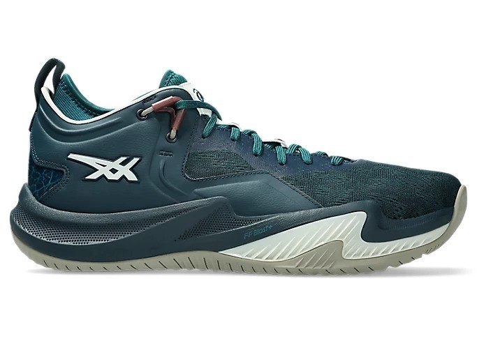 ASICS NOVA SURGE LOW 2 1061A051 300 Tranquil Teal Pure Aqua Basketball Shoes
