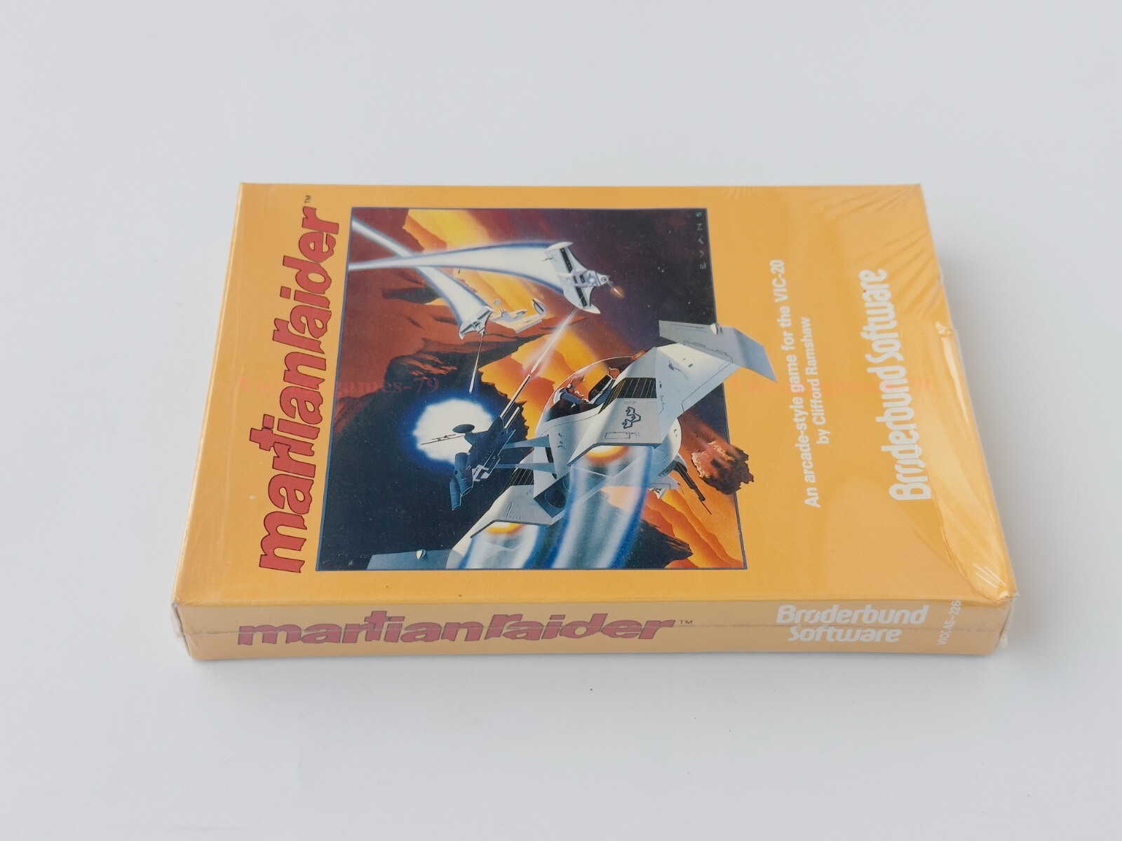 Martian Raider - Broderbund - 1982 / Commodore VIC-20 - Sealed