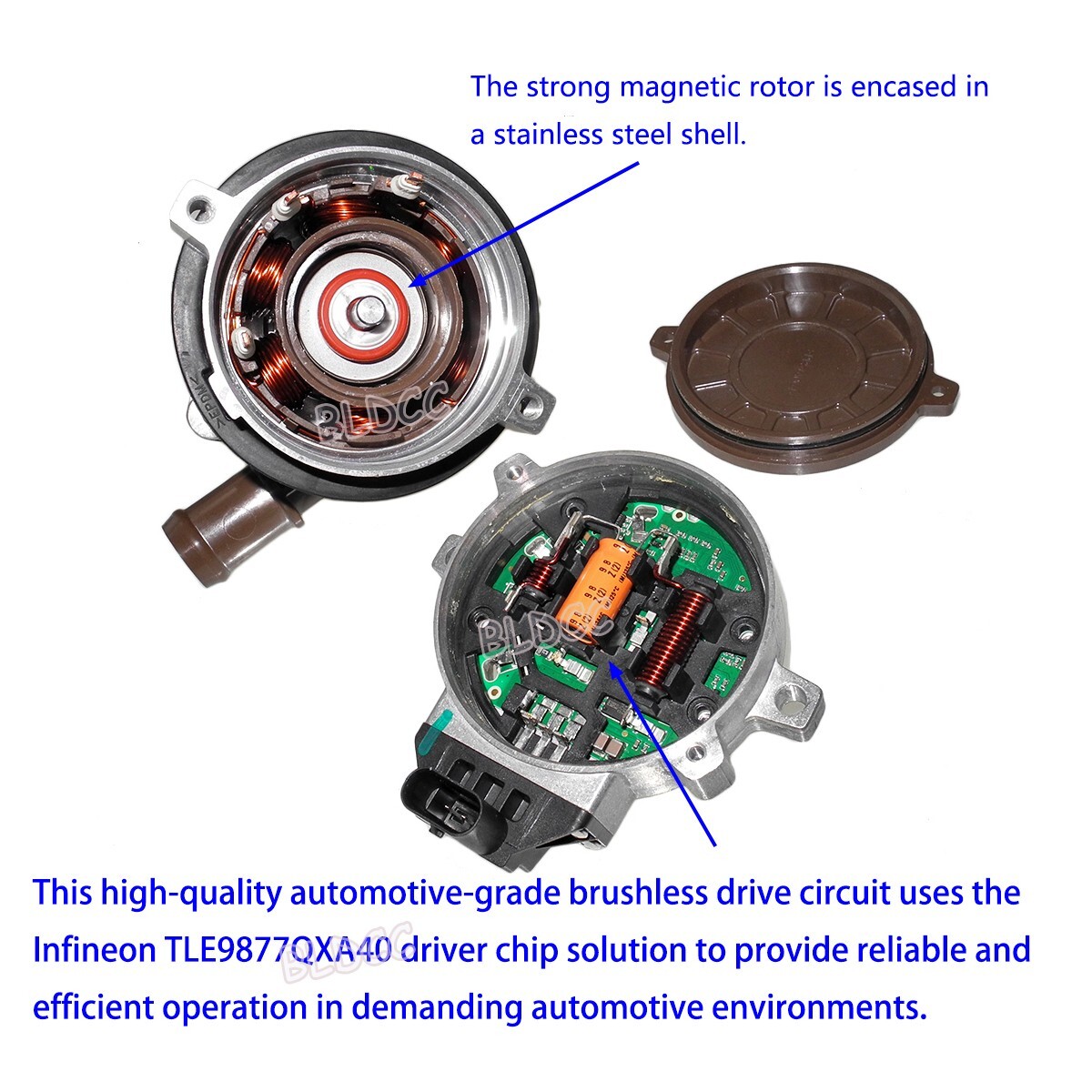 Electric Water Circulation Pump 12V 100W PWM Car Automatic Engine Auxiliary Pump