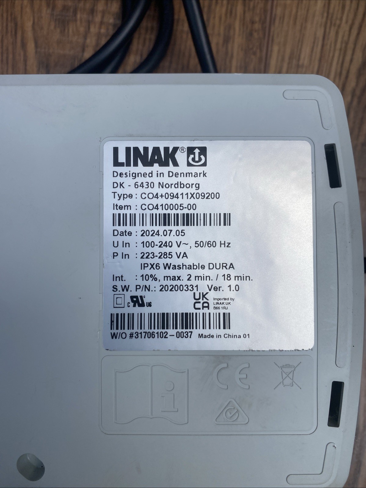 Linak DK 6430 Control Box CO4+09411X09200