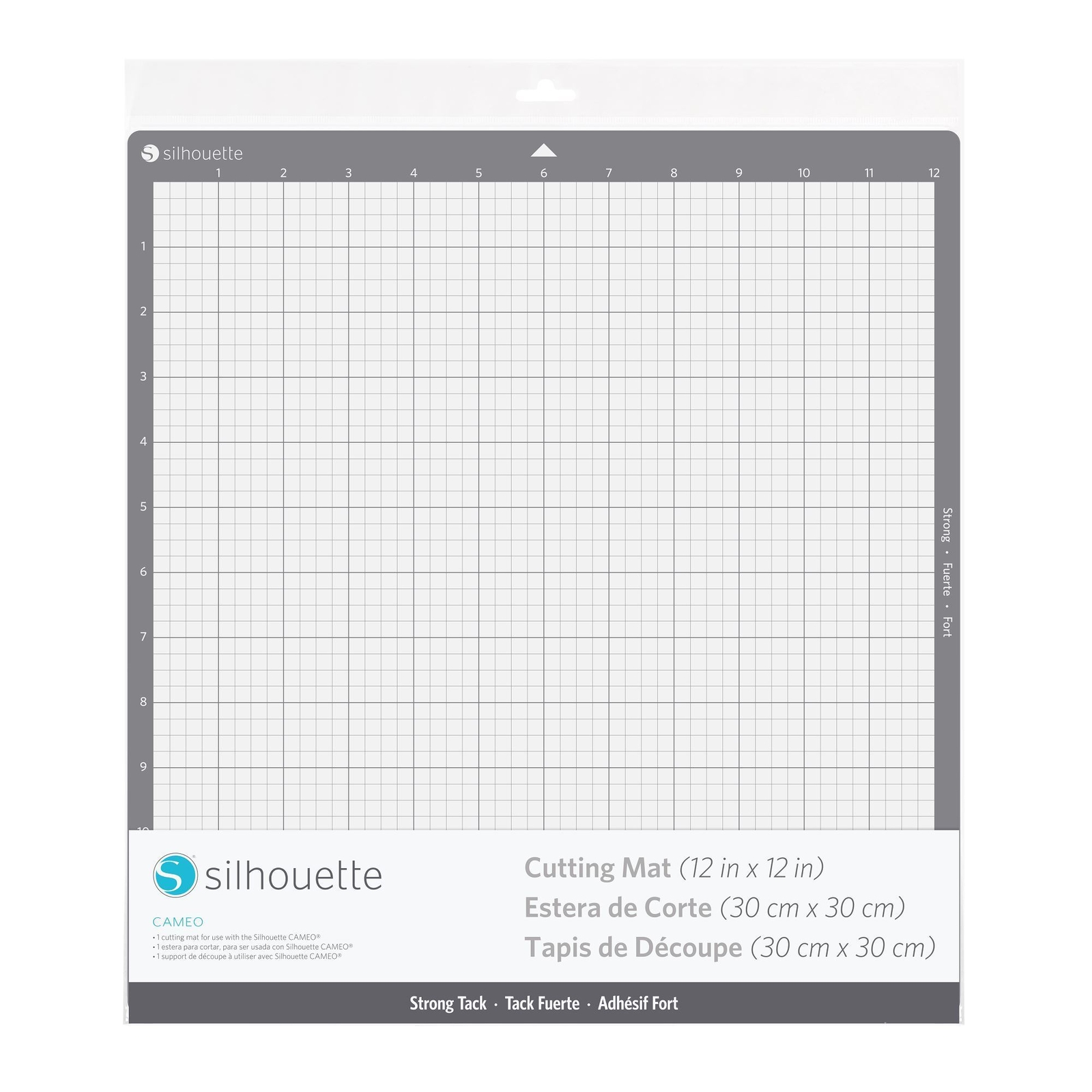 Silhouette Cameo 3 Pack Cutting Mats, Strong Grip, Regular Grip, & Light Grip