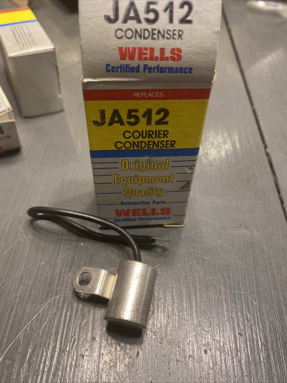 Condenser Wells JA512 fits 72-73 Ford Courier 1.8L-L4