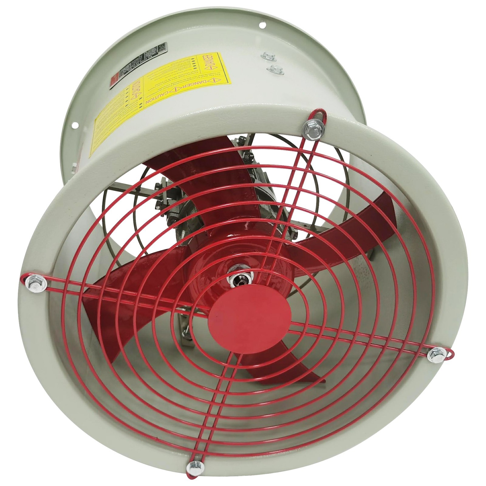 12" Hazardous Location Axial Fan Explosion-Proof Inline Duct Blower Ventilation