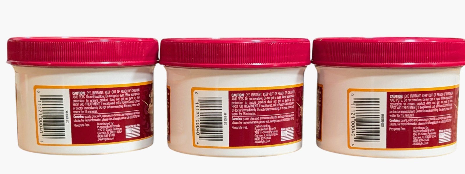 3 - Wright's Copper Cream - Cleans, Shines, Restores - 8 Oz. Each
