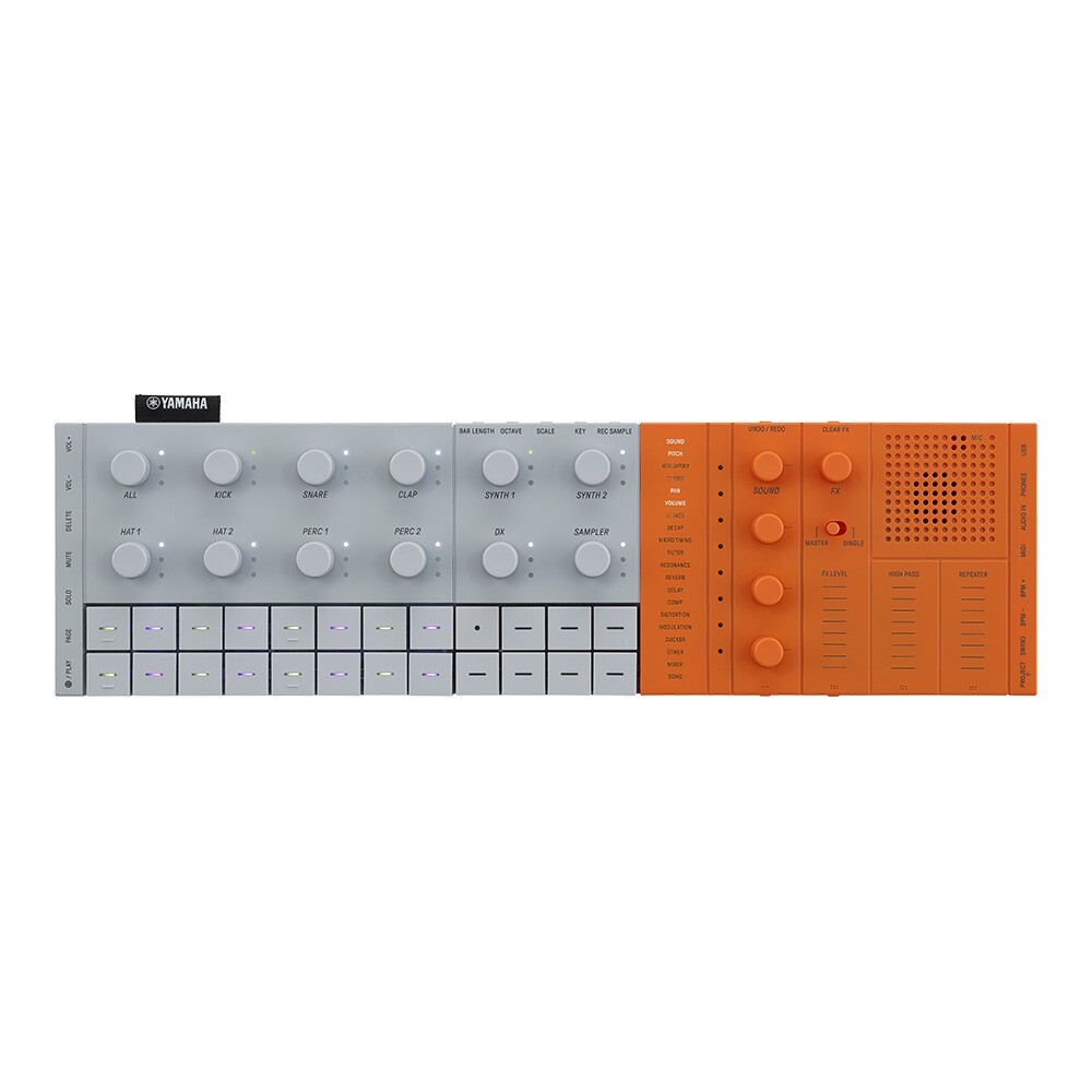 YAMAHA SEQTRAK ORANGE Groove box Mobile all-in-one gear genuine NEW