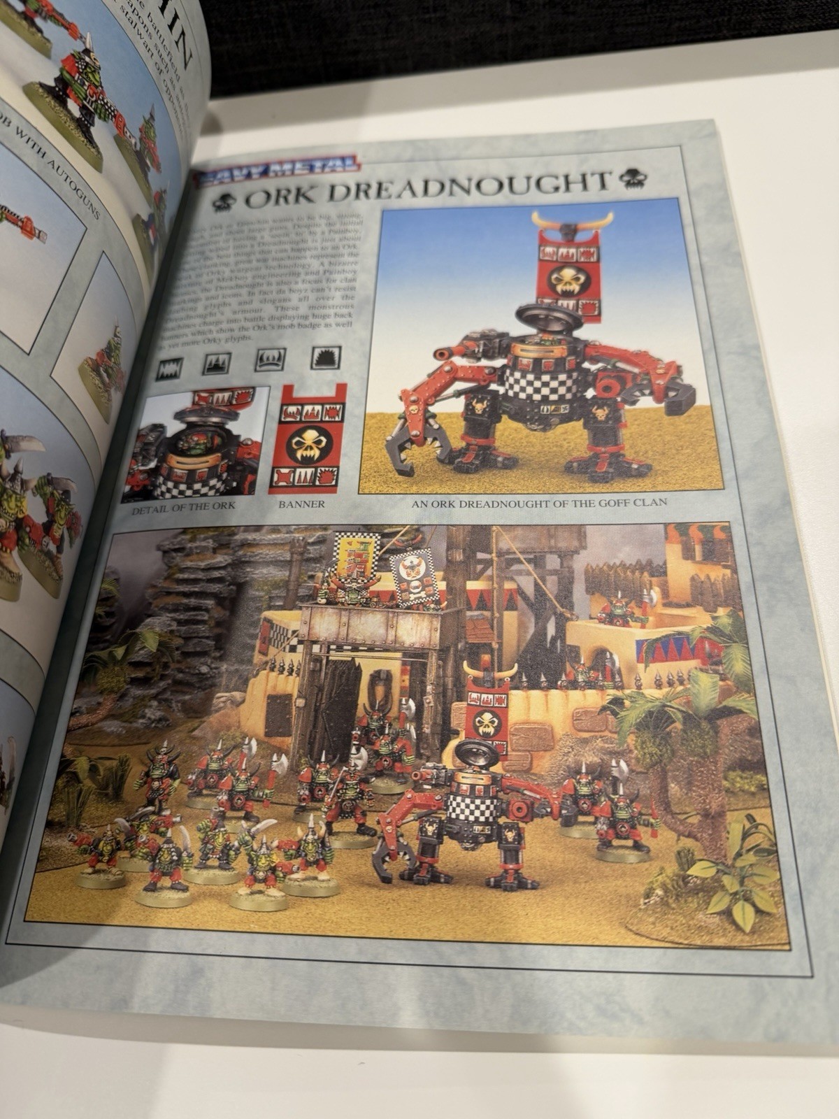 Games Workshop Warhammer 40k Space Orks Codex 2nd Edition 1994 USED RARE OOP