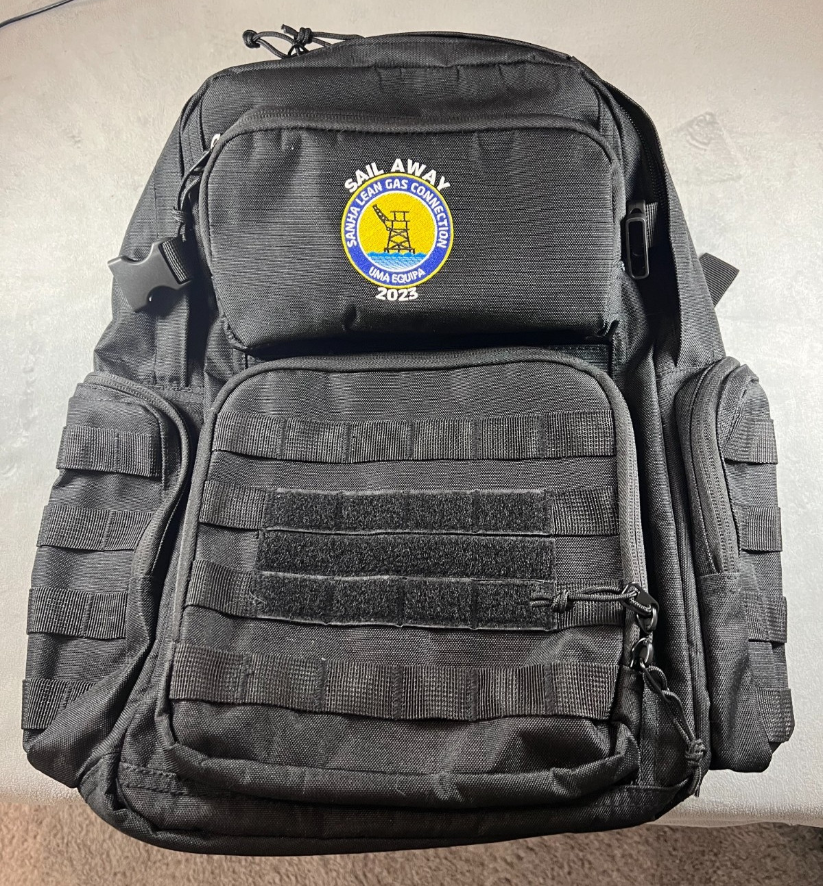 Cornerstone CSB205 Heavy Duty Backpack w/laptop Sleeve, Side Pockets - New