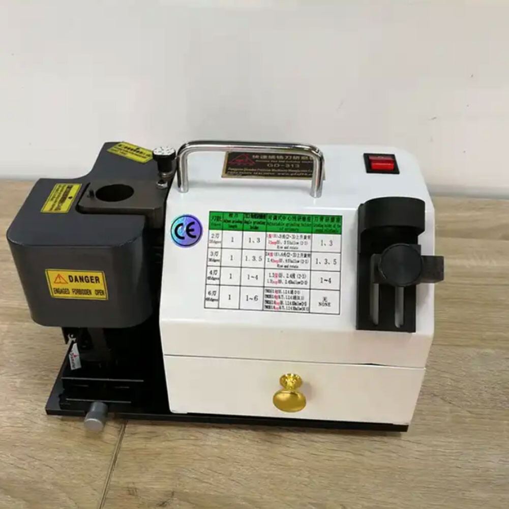 220V GD-313 Milling Cutter Grinding Machine End Mill Grinder Sharpener